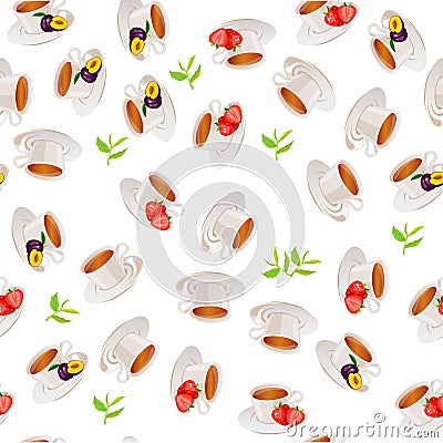 Illustration of tea cup Vector Illustration