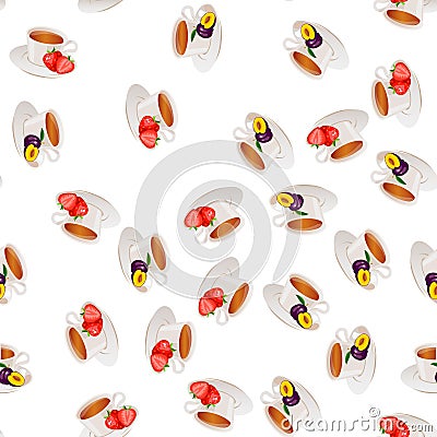 Illustration of tea cup Vector Illustration