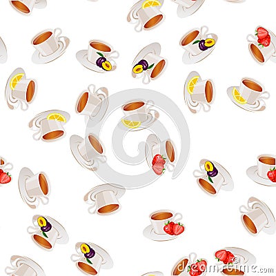 Illustration of tea cup Vector Illustration