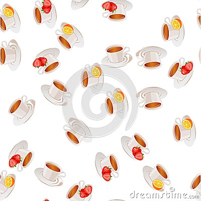 Illustration of tea cup Vector Illustration