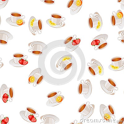 Illustration of tea cup Vector Illustration