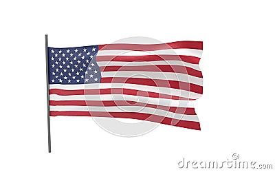 Flag of The United States Stock Photo