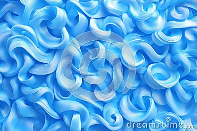 Illustrations CGI composition, messy string geometric, for design texture background. 3D render. Stock Photo