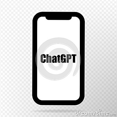 Illustrations of the conversation method Chat GPT 4. Chatbot with artificial intelligence. The AI chatbot answered questions on Vector Illustration