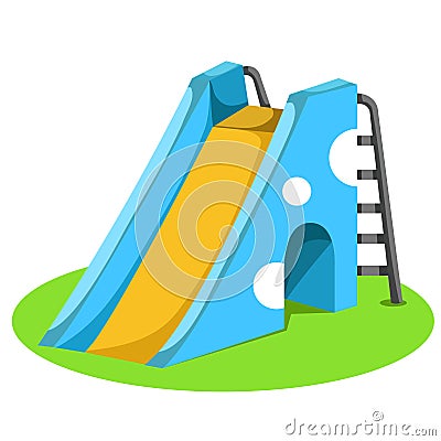 Illustrator of playground Vector Illustration