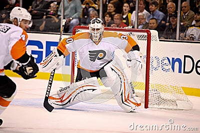 Ilya Brzygalov Philadelphia Flyers Editorial Stock Photo