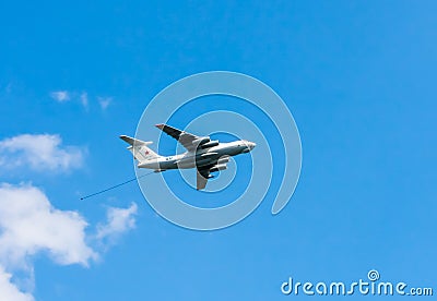 Ilyushin Il-78 (Midas) aerial tanker Editorial Stock Photo