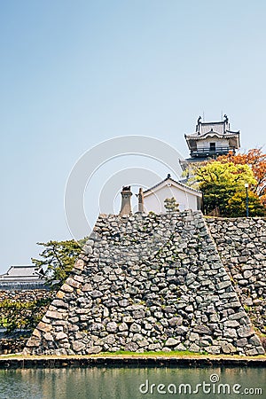 Imabari Castle in Ehime, Shikoku, Japan Stock Photo