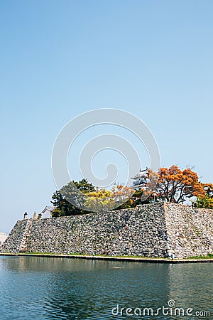 Imabari Castle in Ehime, Shikoku, Japan Stock Photo