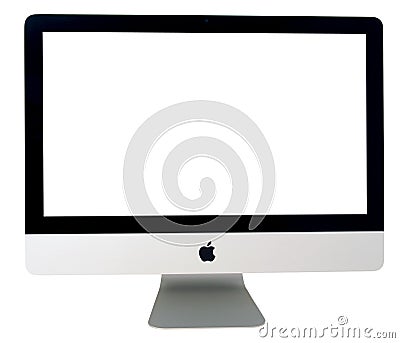iMAC Late 2011 isolated Editorial Stock Photo