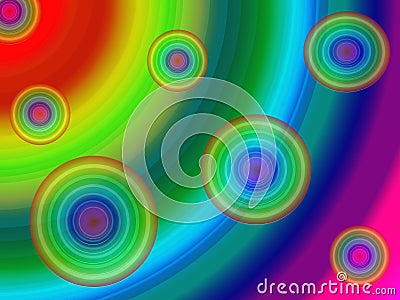 Image-abstraction-texture is simple creativity and multi-colors. Stock Photo