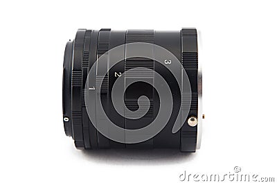 Image of black macro rings Stock Photo