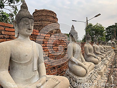 Image of Buddha background Stock Photo