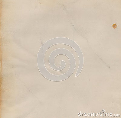 Image of close up of stained vintage paper with copy space Stock Photo