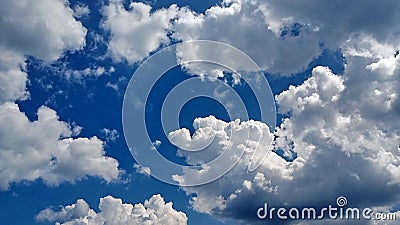 Image Of Clouds In The Sky Stock Photo