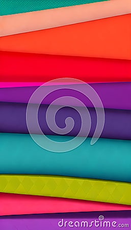 An image of a colorful geometric pattern. AI-Generative Stock Photo