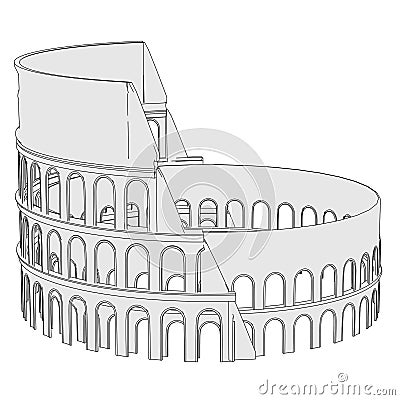 Image of colosseum arena Stock Photo