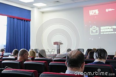 Image of the Conference Editorial Stock Photo