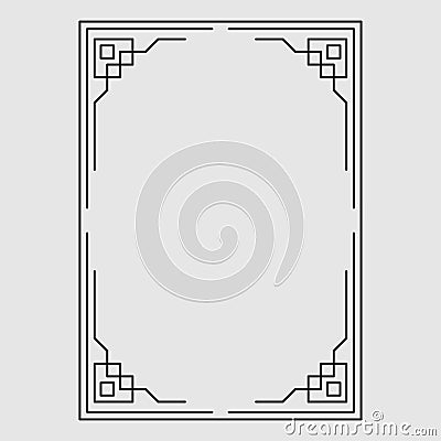 Image, dark icon decorative ornamental frame Stock Photo