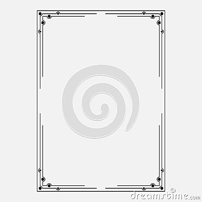 Image, dark icon decorative ornamental frame Stock Photo