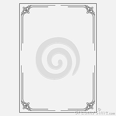 Image, dark icon decorative ornamental frame Stock Photo