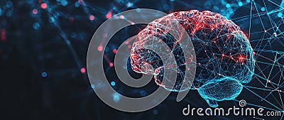 An image that depicts neural networks and machine learning architectures that power predictive systems and data Stock Photo