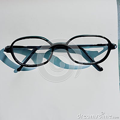 A image of eyeglass Stock Photo
