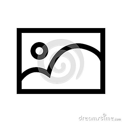 Image file icon. gallery photos icon Vector Illustration