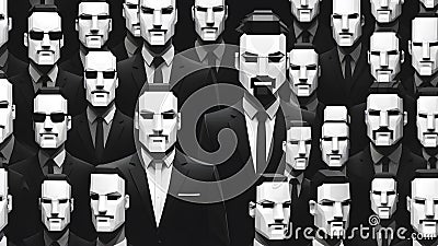 Man Behind The Mask: Exploring Identity And Absence In Business