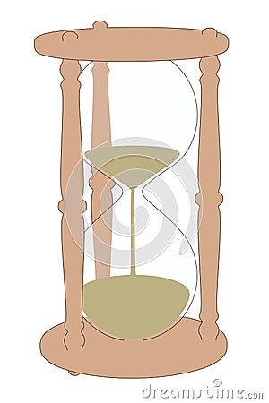 Image of hourglass object Stock Photo