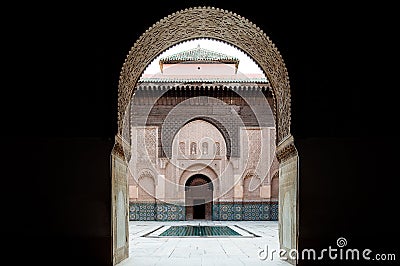 Image inside Koranic school Stock Photo