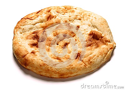 Image of lavash-bread on white Stock Photo