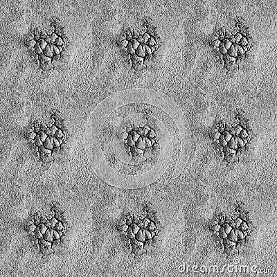 Image layers for walls and storefronts in the form of abstraction 3D special effects, Stock Photo