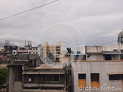 An image of local area of pune, Maharashtra Stock Photo