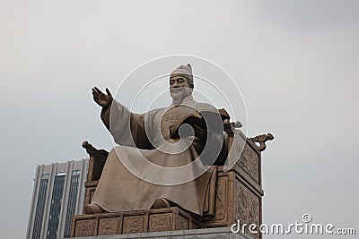 Statue in Seul Stock Photo