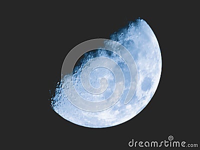 Moon shot January 2024 Stock Photo