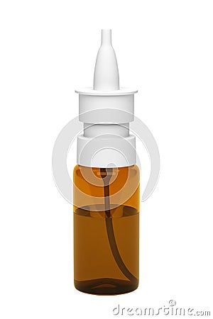 Nasal spray Stock Photo