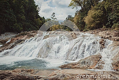 Manorah Waterfall National Park Editorial Stock Photo