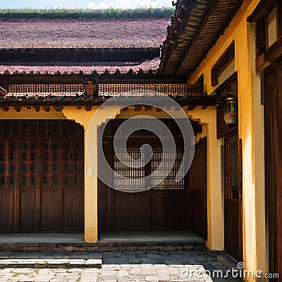 Perak, Malaysia - : Close up shot at The Royal Museum in Kuala Kangsar.This Handmade old castle is a Stock Photo