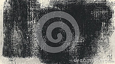 Monochrome Abstract Expressionist Brushwork texture Stock Photo