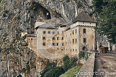 Image of Predjamski castle Stock Photo