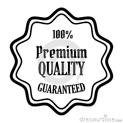 Quality seal of approval EPS vector file Vector Illustration