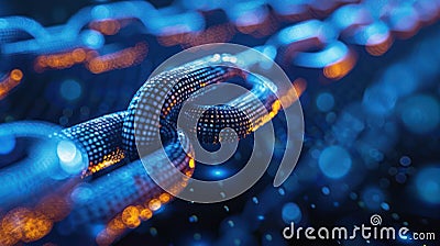 Exploring Blockchain Technology: A Conceptual View Stock Photo