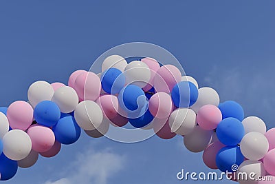 Image of some colorful balloons Stock Photo