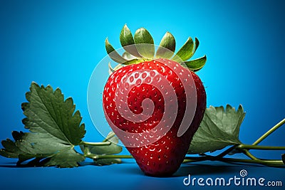 Strawberry garden Photo, Cottagecore simple living Stock Photo