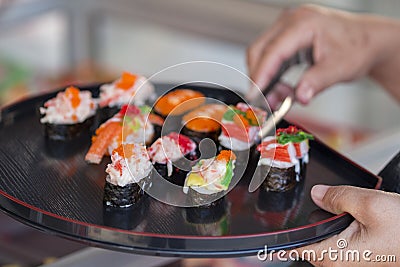 Image of Sushi, AsianFood, JapaneseFood Stock Photo