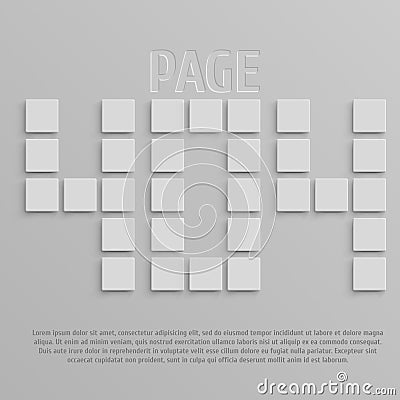 Image to use on websites as 404 error page Vector Illustration