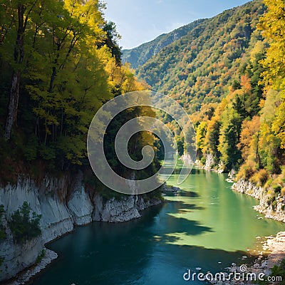 The Veliki Kraj viewpoint in the village of Jagostica offers a stunning panoramic view of nature and the Stock Photo