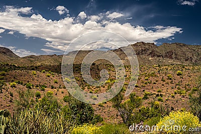 Burro Creek Wilderness Arizona Stock Photo