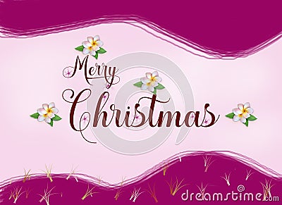 Image for wishing Merry Christmas Stock Photo
